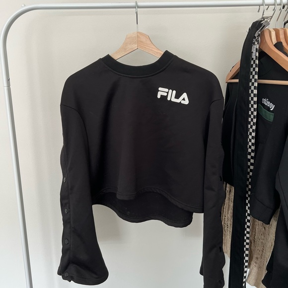 fila aurora flare sleeve shirt - Picture 1 of 3